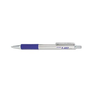 F-402 Ballpoint Retractable Pen, Blue Ink, Fine