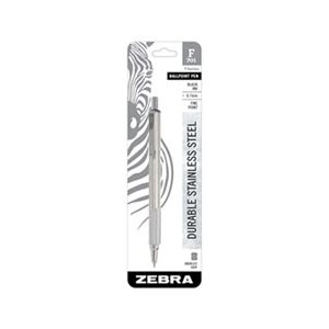 F-701 Retractable Ballpoint Pen, 0.7mm, Black Ink, Fine