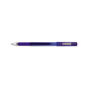 Z-Grip Gel Stick Pen, Blue Ink, Medium, Dozen