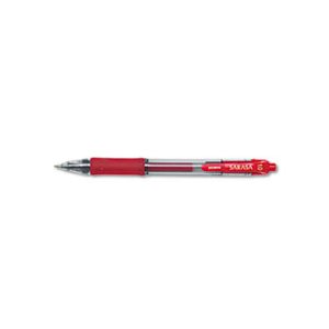 Sarasa Retractable Gel Pen, Red Ink, Bold, Dozen