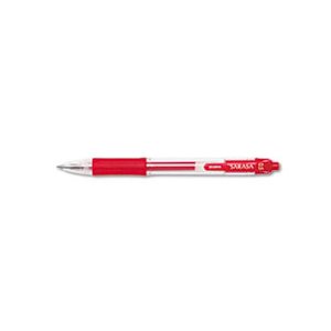 Sarasa Retractable Gel Pen, Red Ink, Fine, Dozen